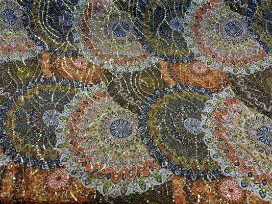Royal Sunburst Rye Embroidery